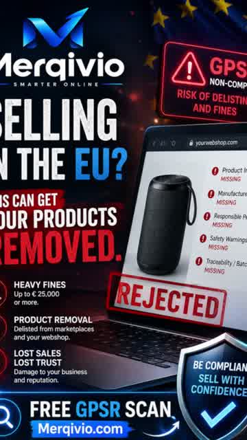 GPSR compliance for EU webshops