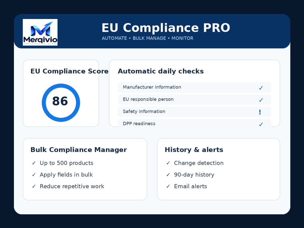 Merqivio EU Compliance PRO
