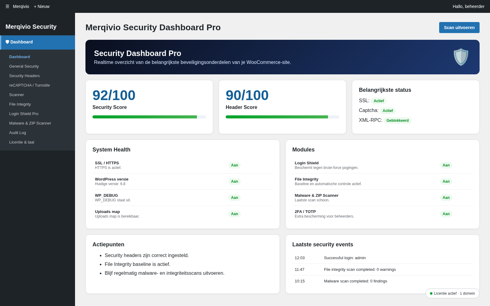 Merqivio Security